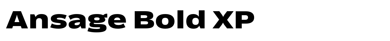 Ansage Bold XP